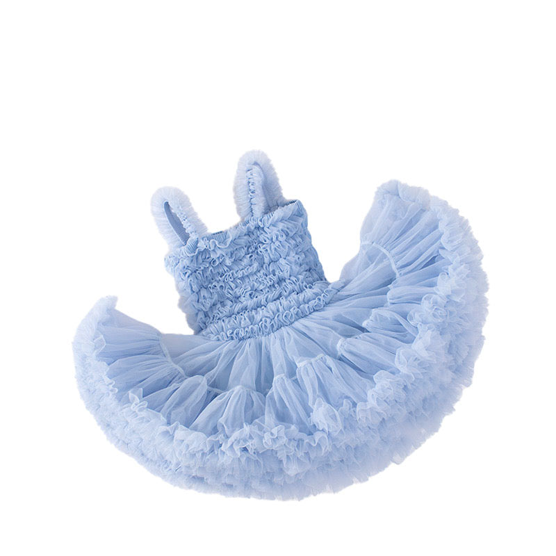 Siamese Tutu Dress Sky Blue